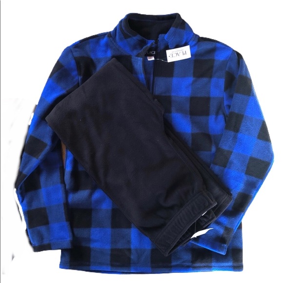 $5.95 SHIP: Children’s Place Fleece Set NWT XL/14